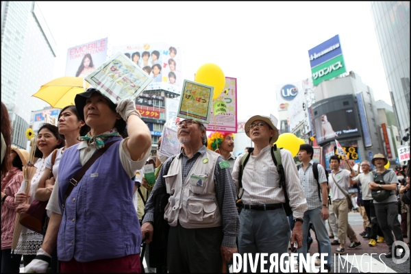 Manifestation contre le nucléaire japonais à Tokyo // Demonstration against japanese nuclear in Tokyo