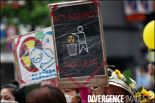 Manifestation contre le nucléaire japonais à Tokyo // Demonstration against japanese nuclear in Tokyo