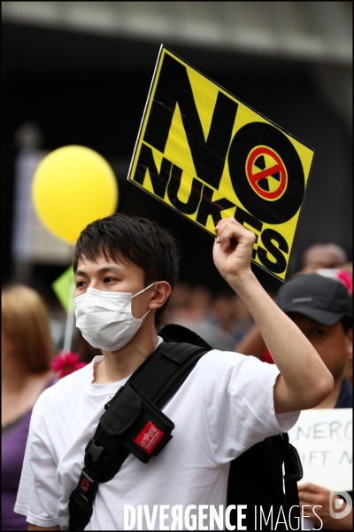 Manifestation contre le nucléaire japonais à Tokyo // Demonstration against japanese nuclear in Tokyo