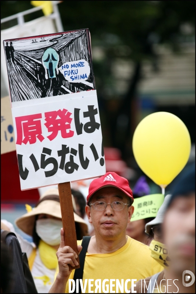 Manifestation contre le nucléaire japonais à Tokyo // Demonstration against japanese nuclear in Tokyo