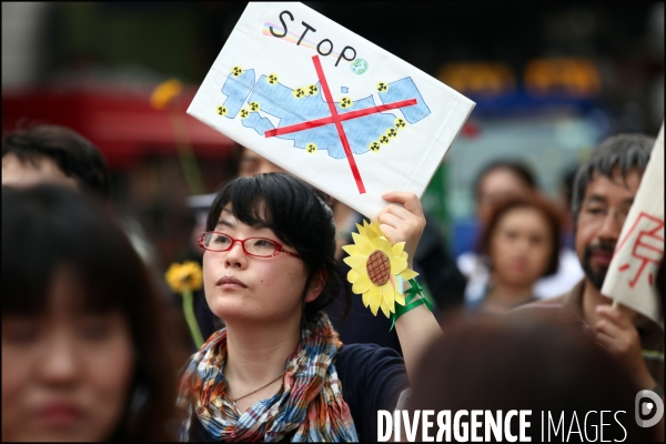 Manifestation contre le nucléaire japonais à Tokyo // Demonstration against japanese nuclear in Tokyo