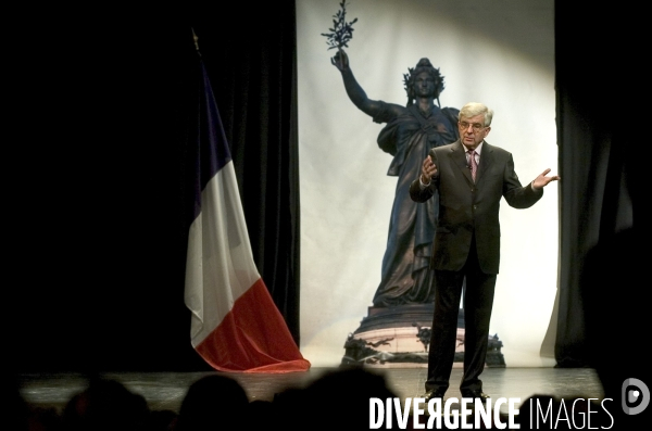 Jean-Pierre Chevènement candidat à l élection présidentielle de 2007.