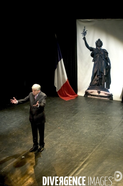 Jean-Pierre Chevènement candidat à l élection présidentielle de 2007.