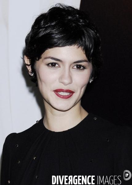 French premiere of the movie   hors de prix  directed by pierre salvadori with audrey tautou and gad elmaleh.