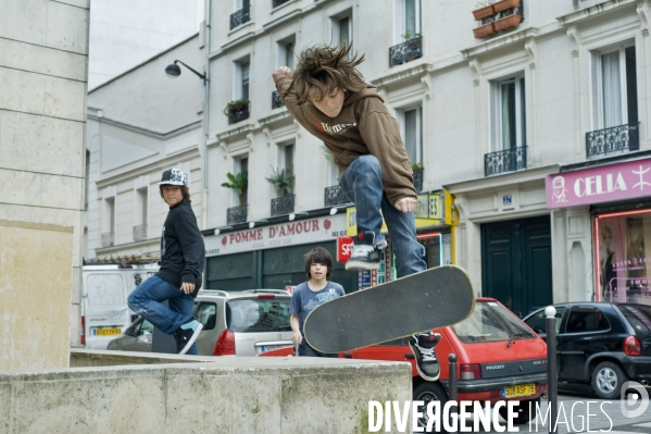 Skateboard dans Paris