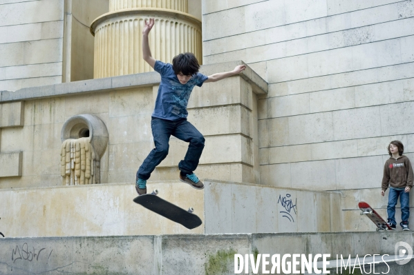 Skateboard dans Paris