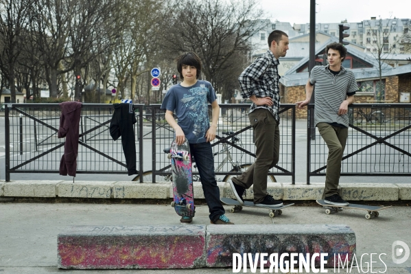 Skateboard dans Paris