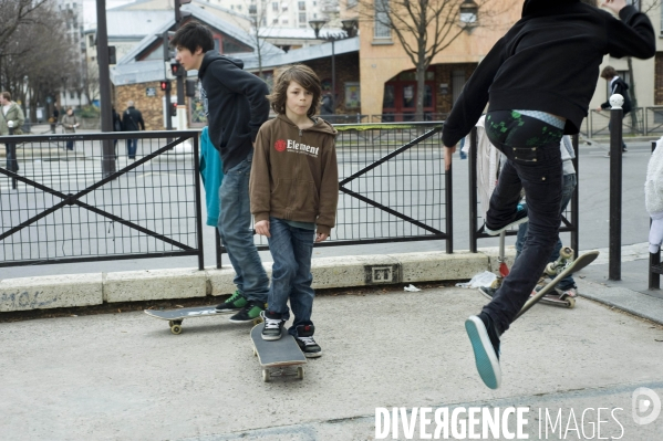 Skateboard dans Paris