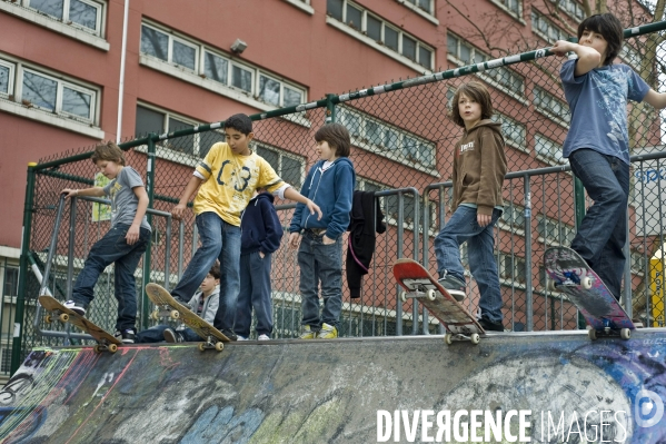 Skateboard dans Paris