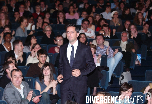 French premiere of the movie   hors de prix  directed by pierre salvadori with audrey tautou and gad elmaleh.
