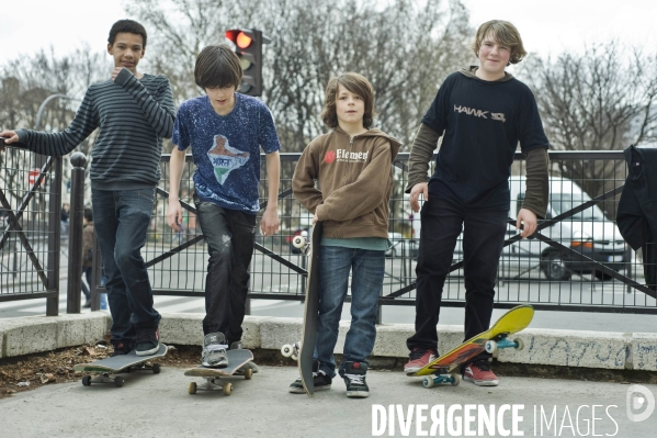 Skateboard dans Paris