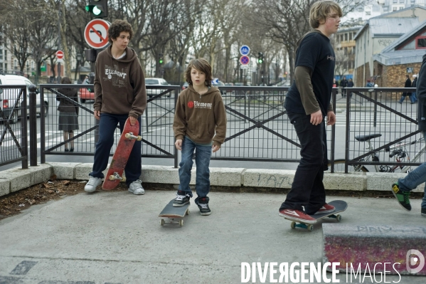 Skateboard dans Paris