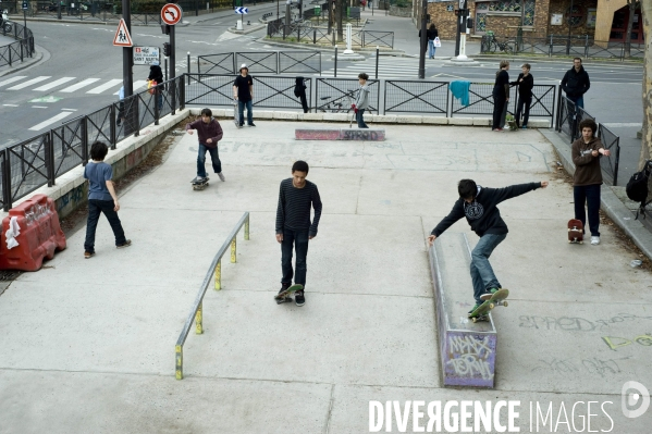 Skateboard dans Paris