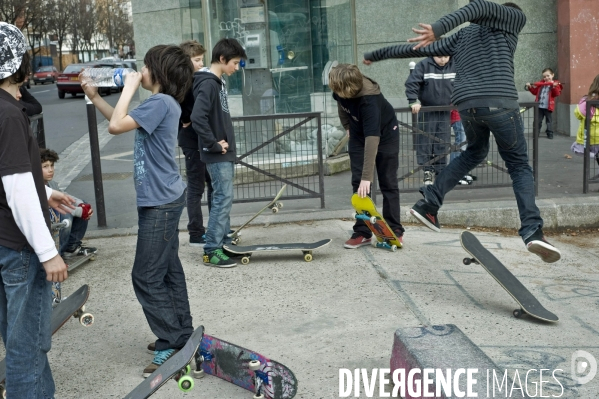 Skateboard dans Paris