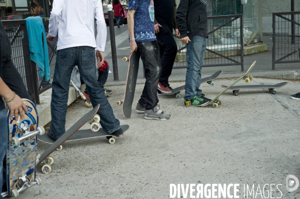 Skateboard dans Paris