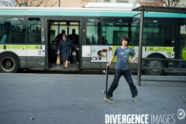 Skateboard dans Paris