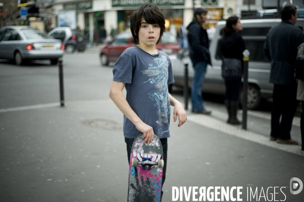 Skateboard dans Paris