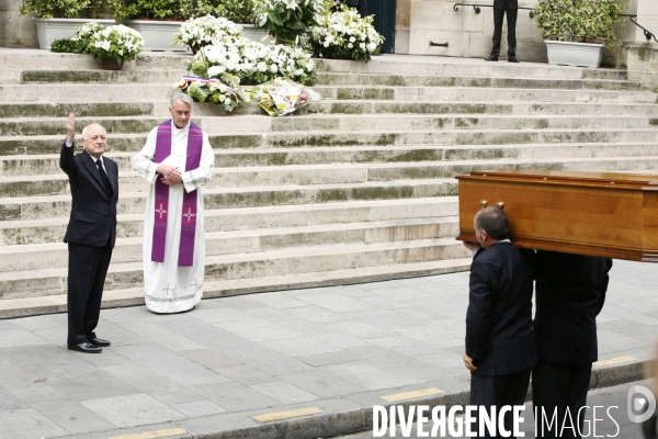 Les obseques d Yves Saint Laurent celebrees en l eglise Saint-Roch