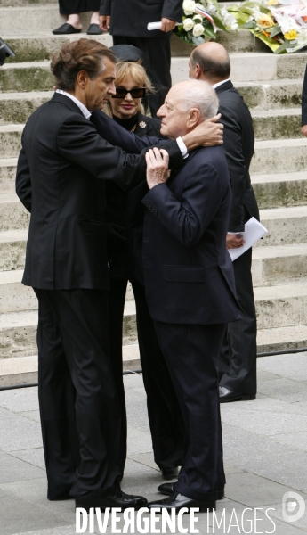 Les obseques d Yves Saint Laurent celebrees en l eglise Saint-Roch