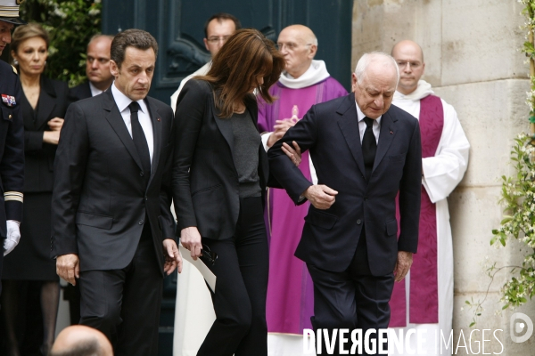 Les obseques d Yves Saint Laurent celebrees en l eglise Saint-Roch