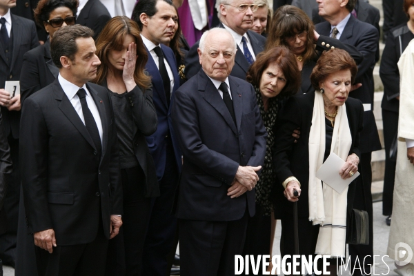 Les obseques d Yves Saint Laurent celebrees en l eglise Saint-Roch