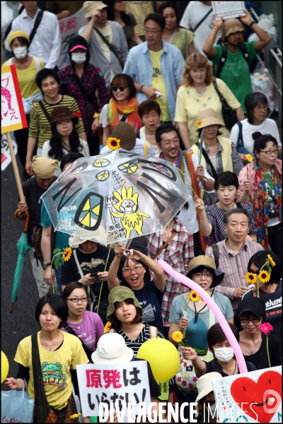 Manifestation contre le nucléaire japonais à Tokyo // Demonstration against japanese nuclear in Tokyo