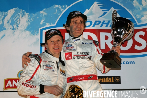 Alain PROST remporte le 18ème Trophée Andros.