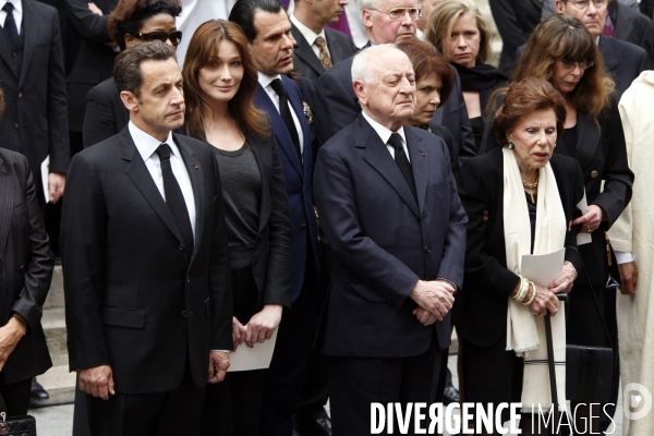 Les obseques d Yves Saint Laurent celebrees en l eglise Saint-Roch