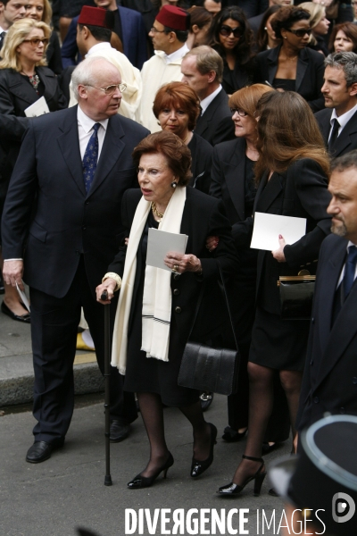 Les obseques d Yves Saint Laurent celebrees en l eglise Saint-Roch