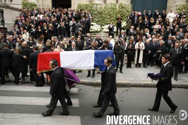 Les obseques d Yves Saint Laurent celebrees en l eglise Saint-Roch