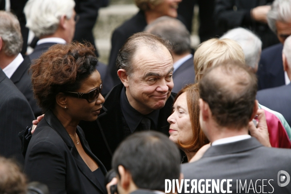 Les obseques d Yves Saint Laurent celebrees en l eglise Saint-Roch