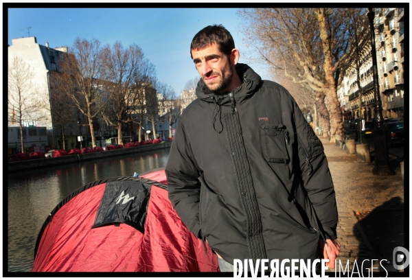 Le dal et les don quichottes condamnes pour avoir installe des tentes dans la rue!