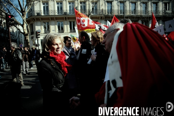 Manifestation Parisienne des Magistrats
