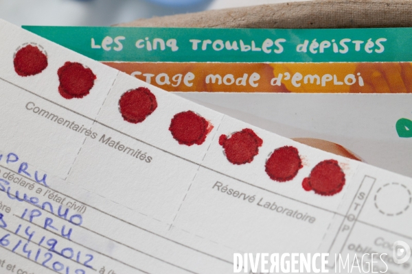 Maternite - Test de Guthrie