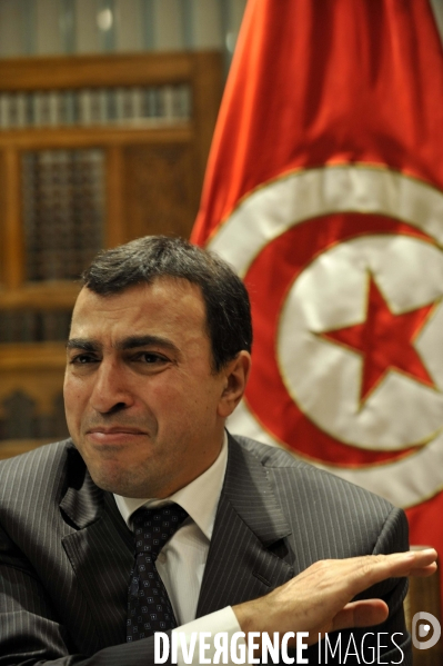 Medhi houas, ministre du tourisme tunisien.