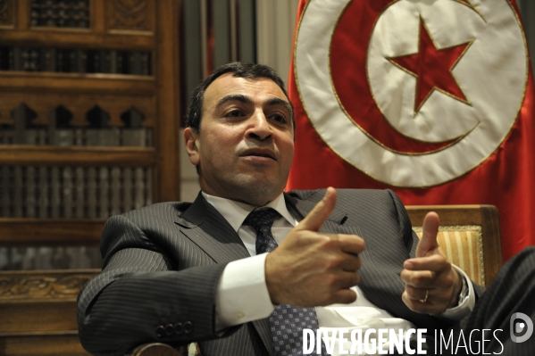 Medhi houas, ministre du tourisme tunisien.