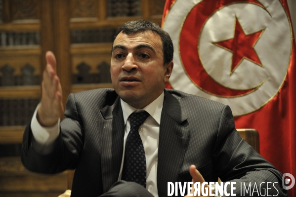 Medhi houas, ministre du tourisme tunisien.