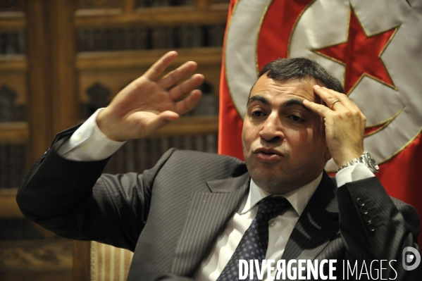 Medhi houas, ministre du tourisme tunisien.