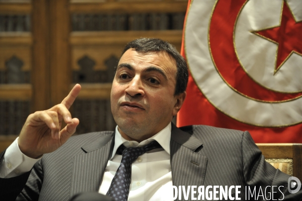 Medhi houas, ministre du tourisme tunisien.