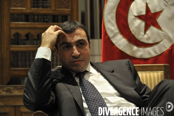 Medhi houas, ministre du tourisme tunisien.