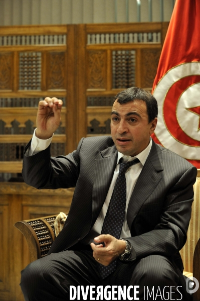 Medhi houas, ministre du tourisme tunisien.