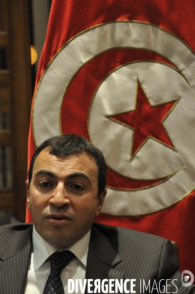 Medhi houas, ministre du tourisme tunisien.