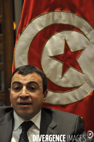 Medhi houas, ministre du tourisme tunisien.