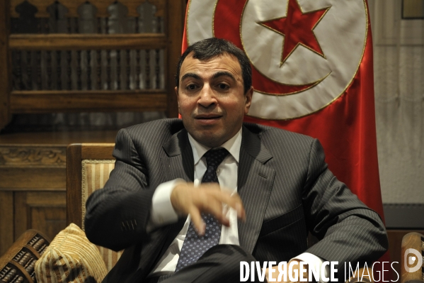 Medhi houas, ministre du tourisme tunisien.