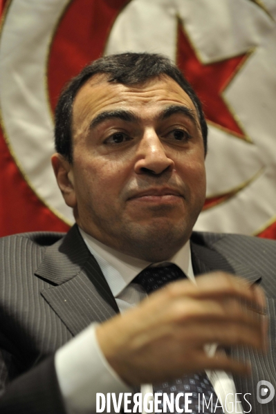 Medhi houas, ministre du tourisme tunisien.