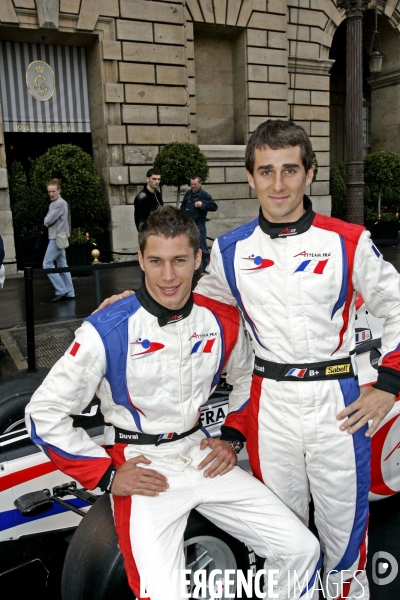 A1 Team France avec Loic DUVAL et Nicolas PROST.