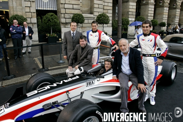 A1 Team France avec Loic DUVAL et Nicolas PROST.