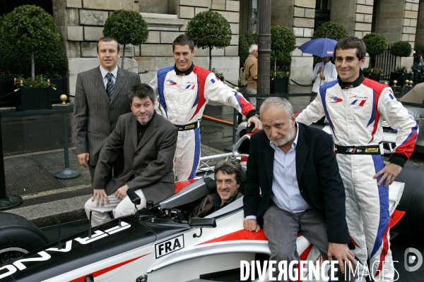 A1 Team France avec Loic DUVAL et Nicolas PROST.