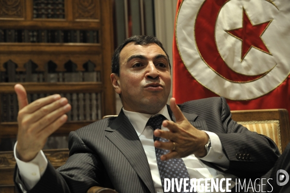 Medhi houas, ministre du tourisme tunisien.