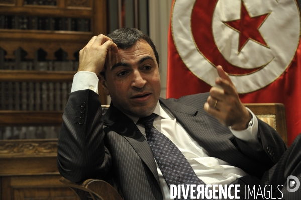 Medhi houas, ministre du tourisme tunisien.